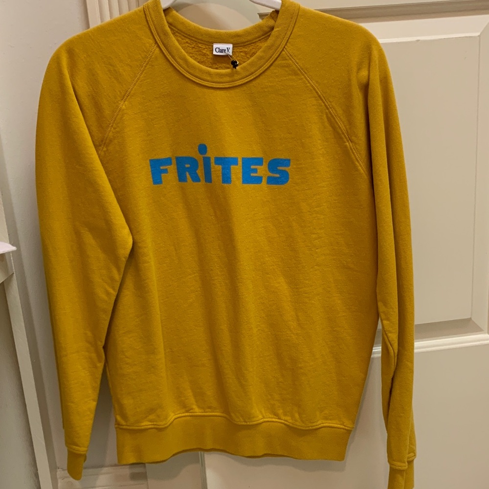 Clare V “Frites” Sweatshirt
